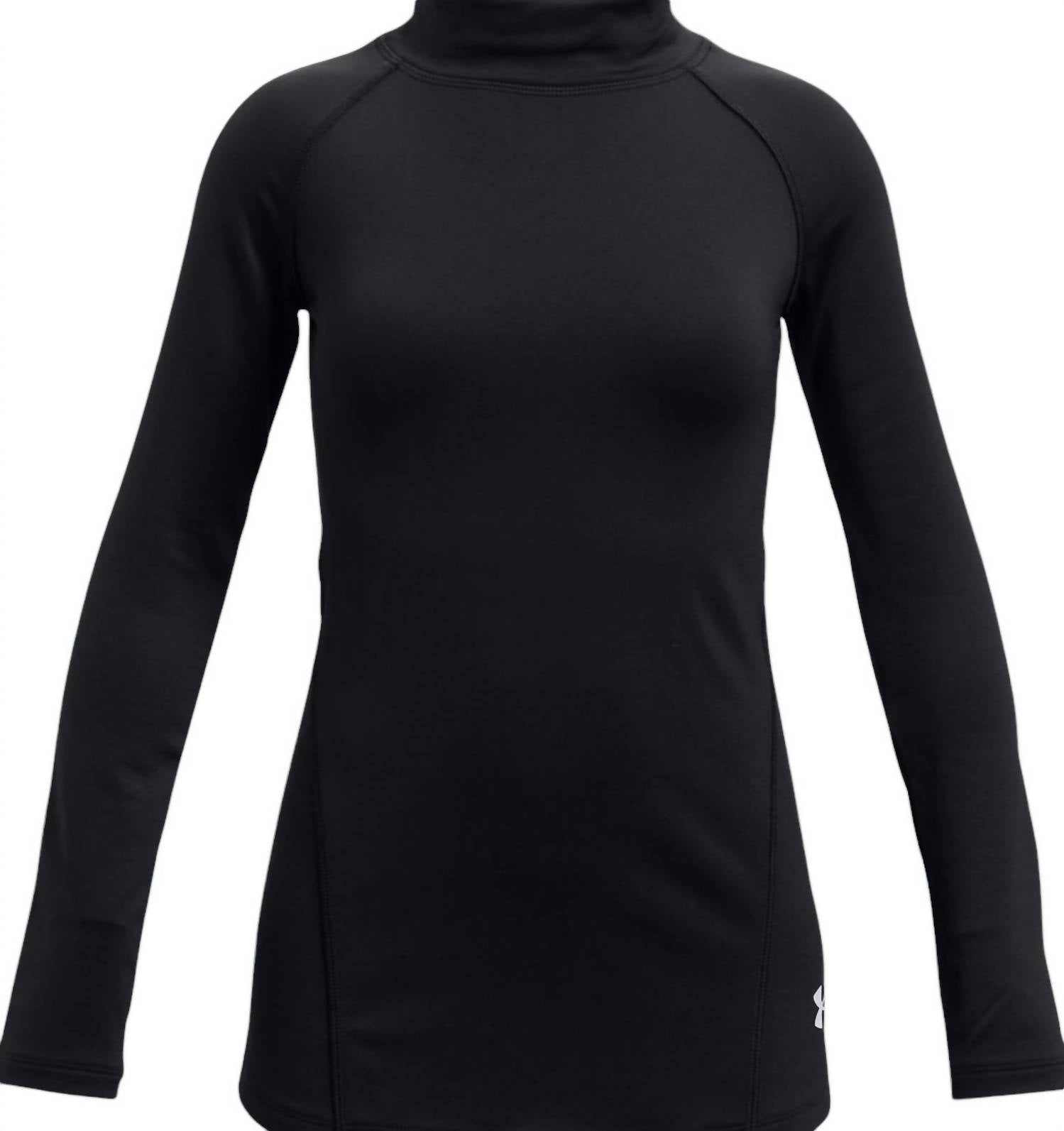 

Футболка Coldgear для девочек черного цвета Under Armour