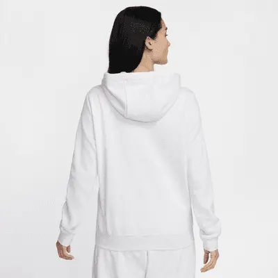 Худи Nike Sportswear Club Fleece, цвет Birch Heather/Black — фото 3