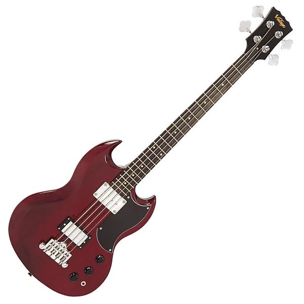 

Басс гитара Vintage VS4 ReIssued Bass Guitar - Cherry Red