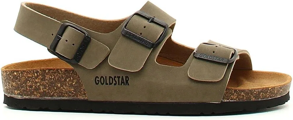 Мужские сандалии Goldstar GS9910 с двойной пряжкой и анатомической стелькой, размер XXL
