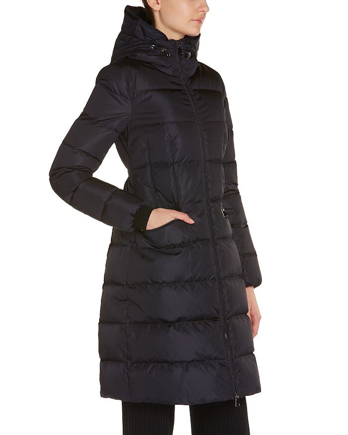 

Moncler Avocette Пуховик с капюшоном, черный