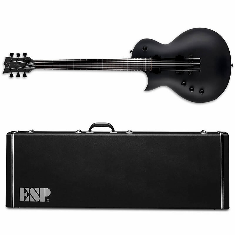 

Электрогитара ESP LTD EC-1000 BARITONE LH B Charcoal Metallic Satin CHMS Left Handed Electric Guitar - BRAND NEW + ESP HARD CASE