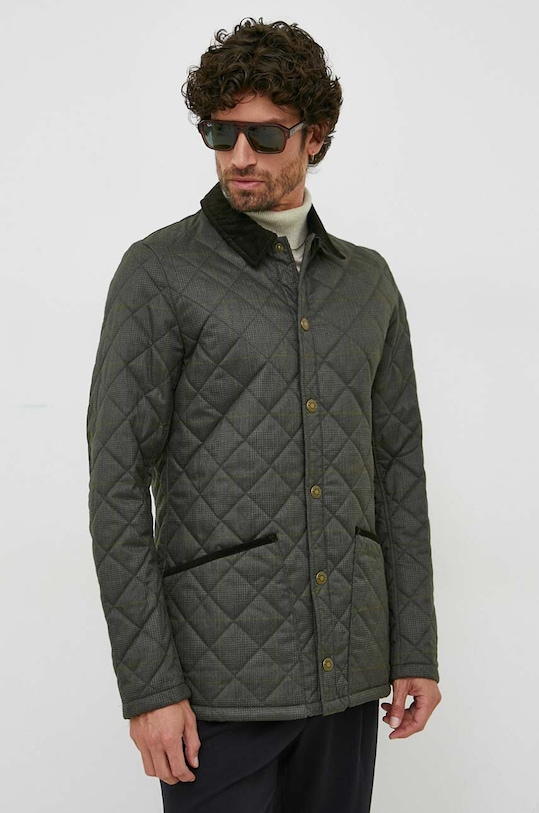 

Куртка Checked Heritage Liddesdale Quilted Jacket Barbour, зеленый