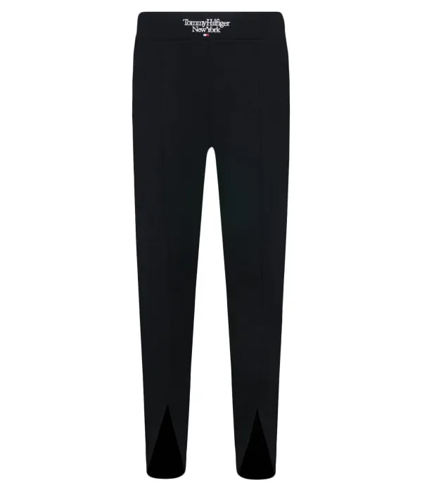 Леггинсы slim fit Tommy Hilfiger, черный
