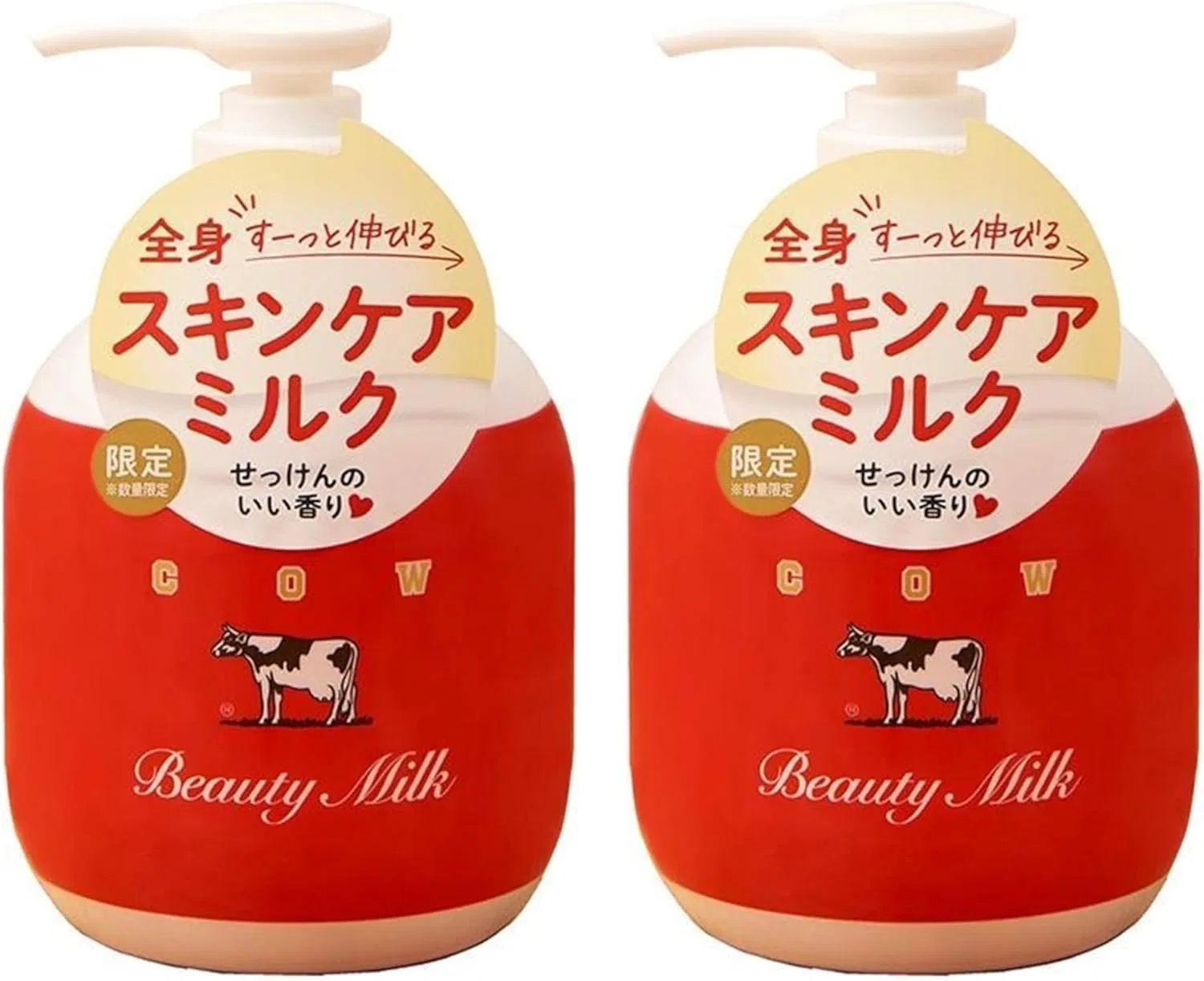 Молочко для тела увлажняющее No brand, 300 г × 2, белый