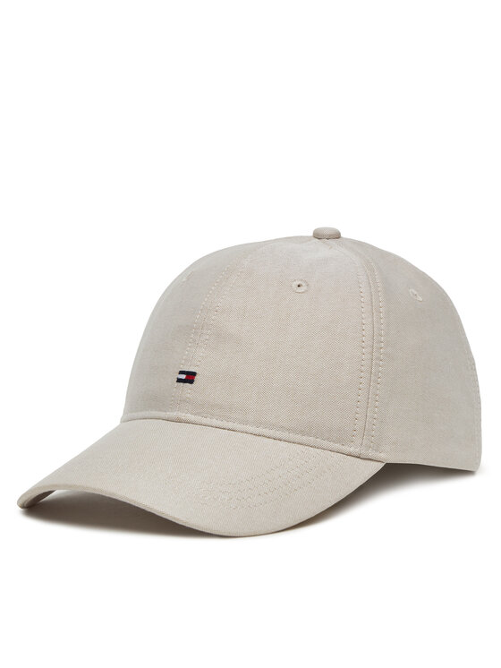 

Бейсболка Th Flag Oxford 6 Panel Cap AM0AM13160 Tommy Hilfiger, бежевый