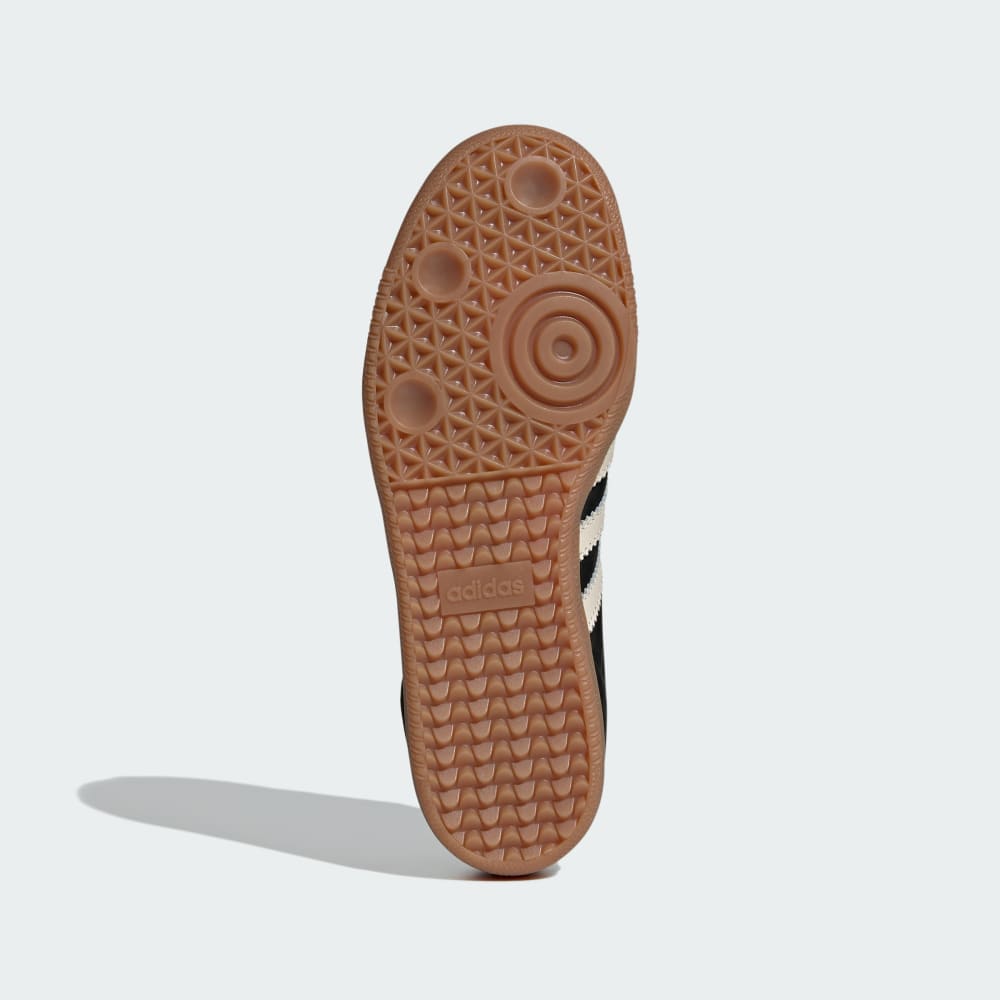 Кроссовки Adidas Samba OG Shoes, цвет Core Black/Wonder White/Silver Metallic — фото 3