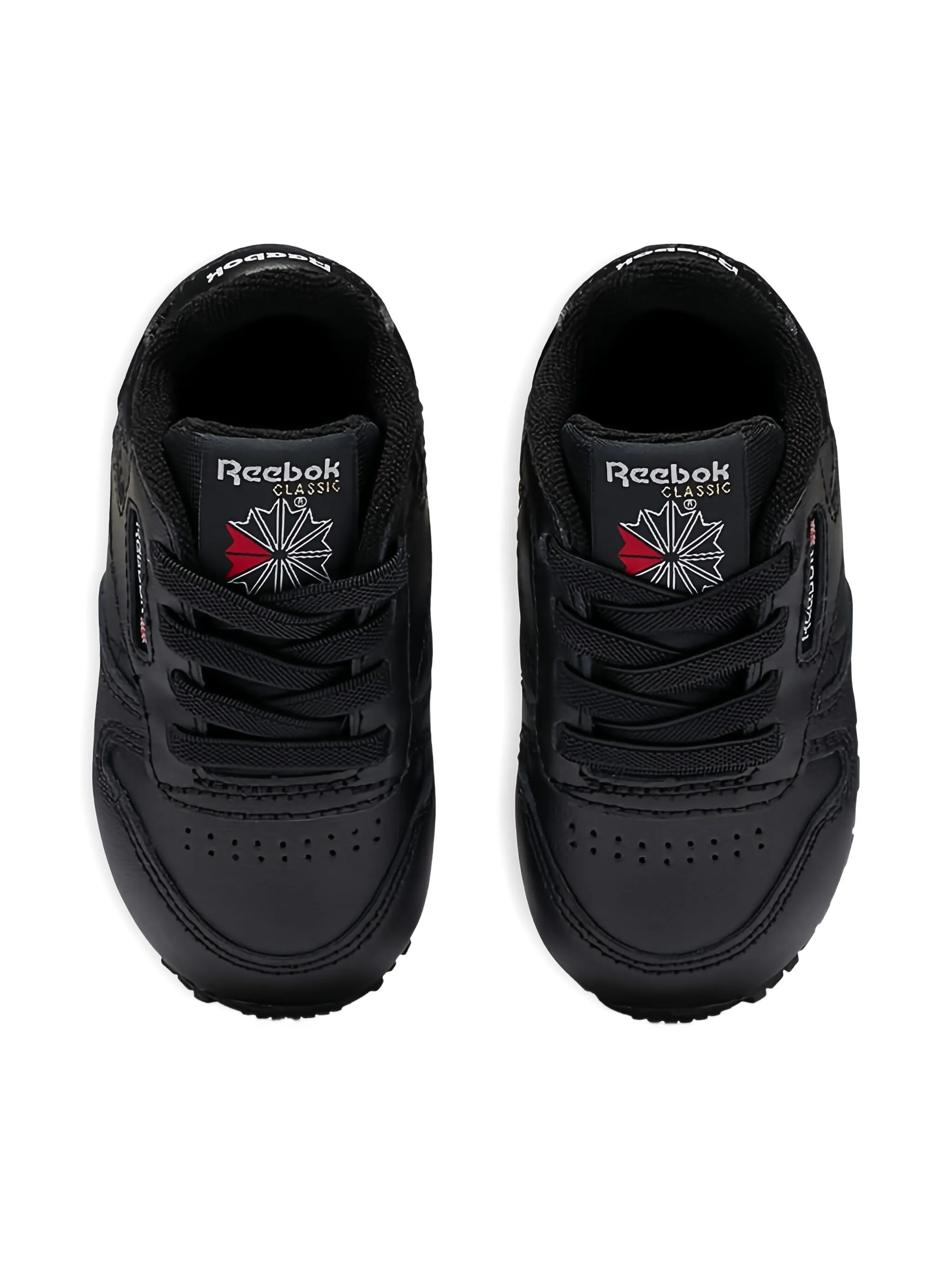 Кроссовки Classic Leather TD Triple Reebok Kids, черный — фото 4
