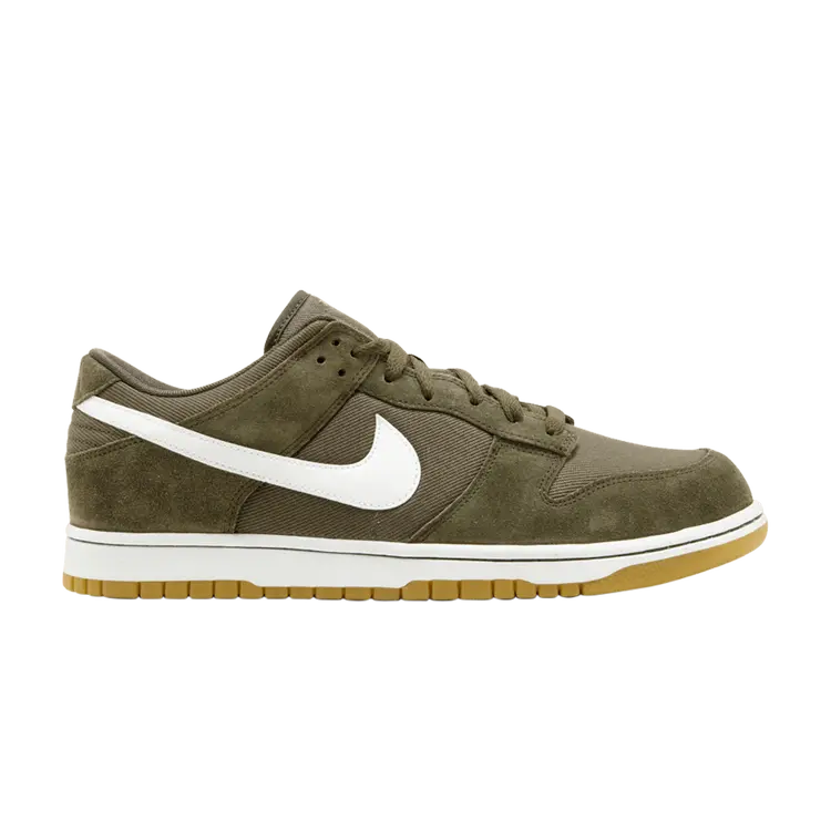 

Кроссовки Nike Dunk Low Canvas 'Cargo Khaki', серый