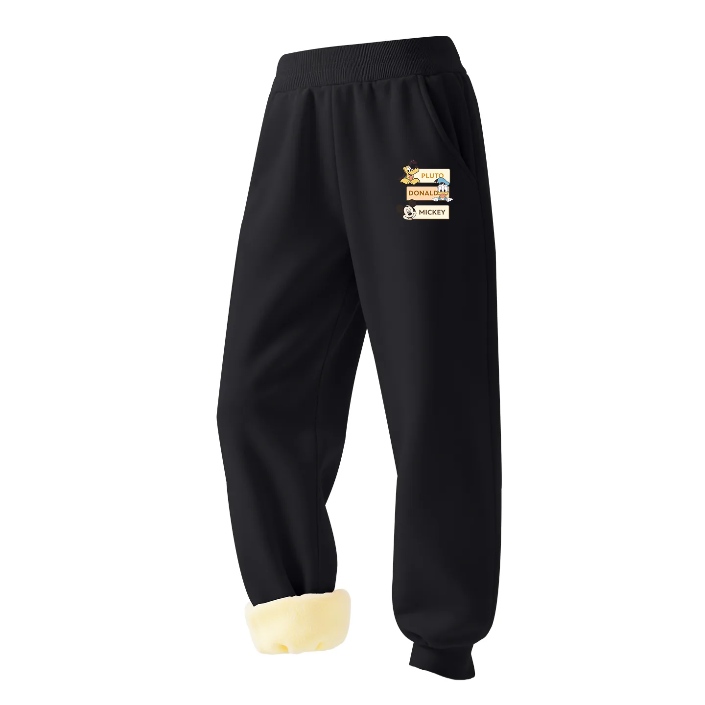 Детские вязаные спортивные штаны Disney, [Thickened Lamb's Wool]Astronaut K Graphite Gray — фото 3