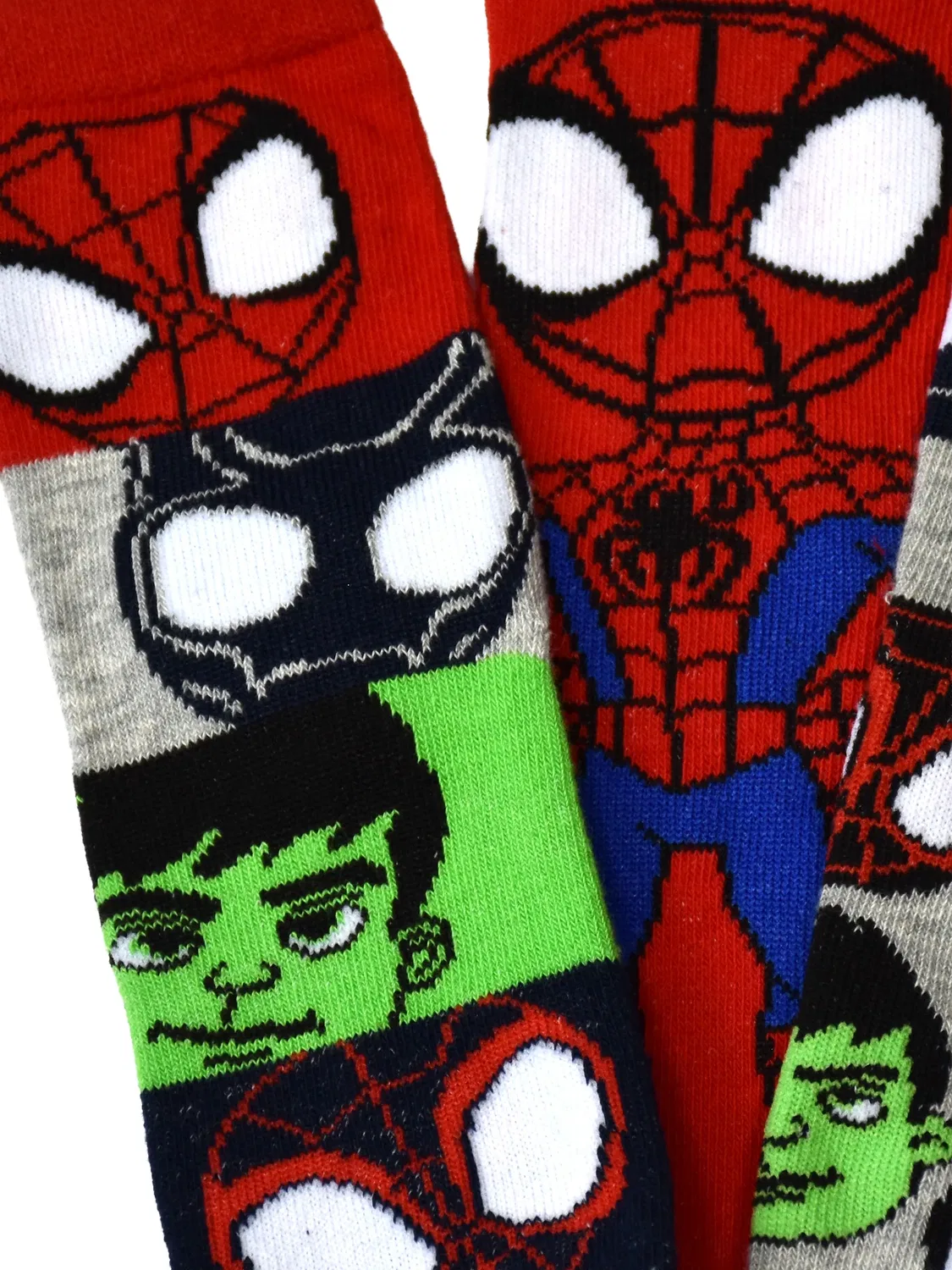Носки с принтом комплект 3 пары Marvel Spidey Spiderman, многоцветный — фото 4