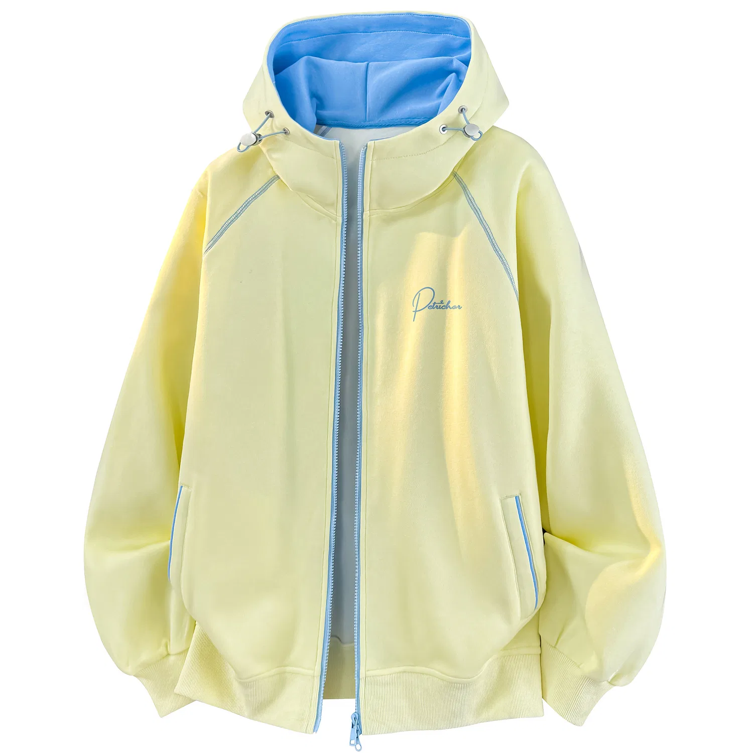Детский свитшот с капюшоном Unisex Hooded Moderate WARRIOR, Chicken Egg Yolk