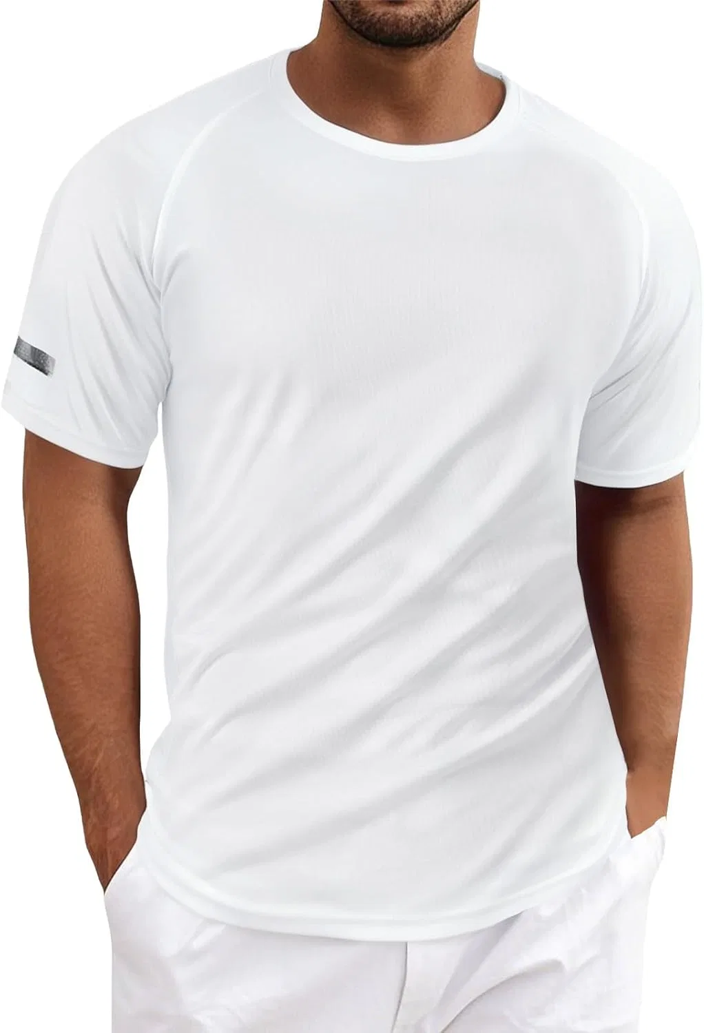 Мужская быстросохнущая футболка Athletic Jersey, White
