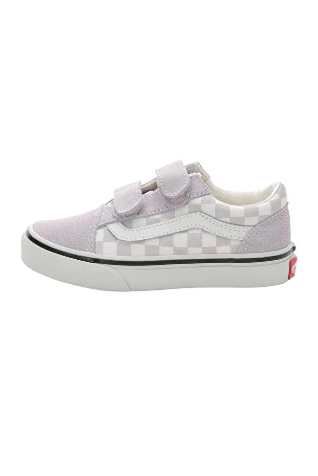 Детские спортивные ботинки для девочек с коротким каблуком Vans, Purple