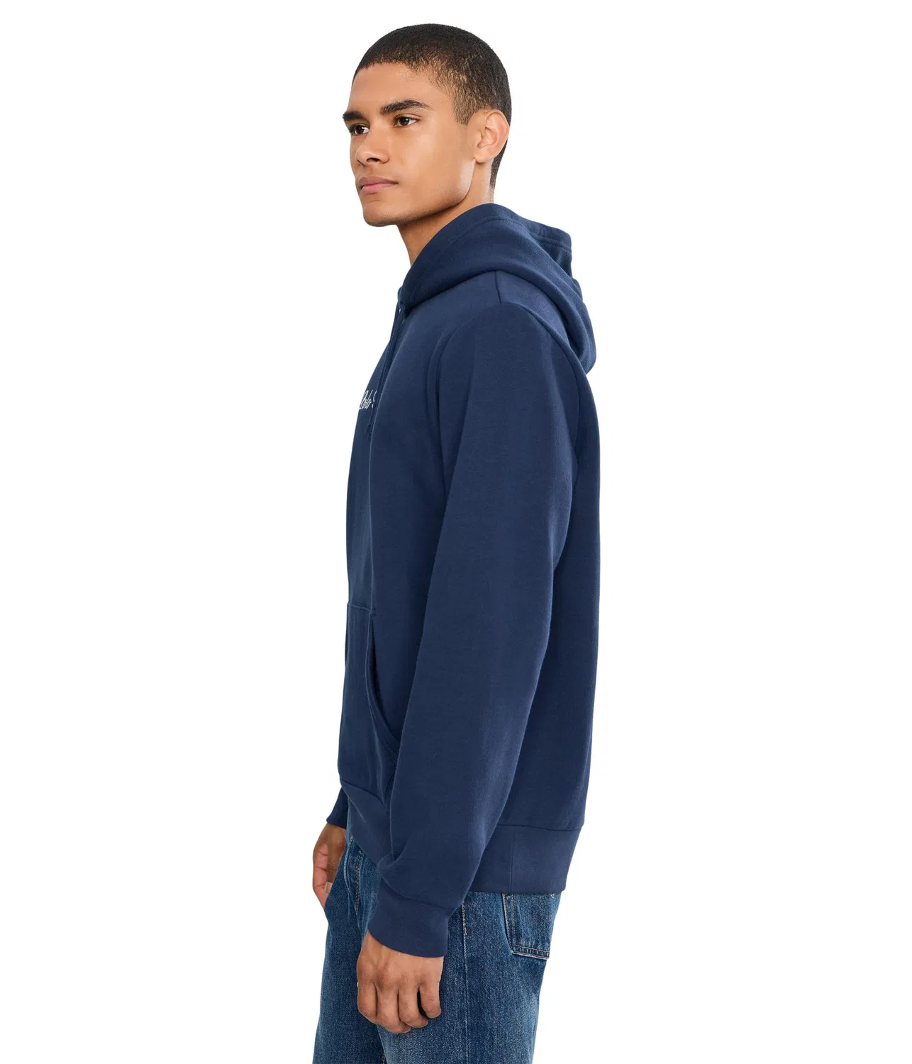 Толстовка с флисовой подкладкой и логотипом Polo Ralph Lauren, Newport Navy — фото 3