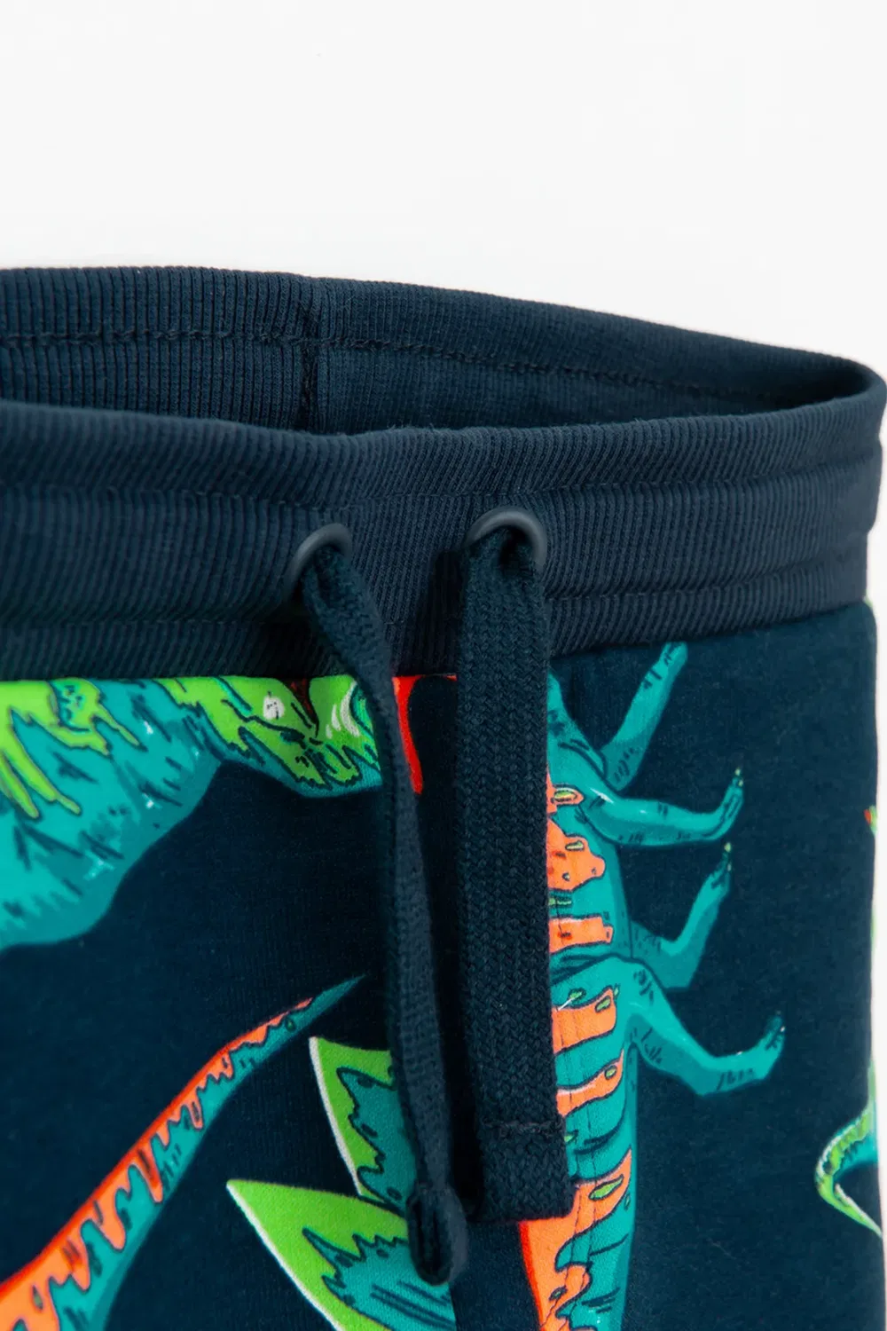 Детские джоггеры с принтом Dinosaur Cool Club, Navy — фото 3