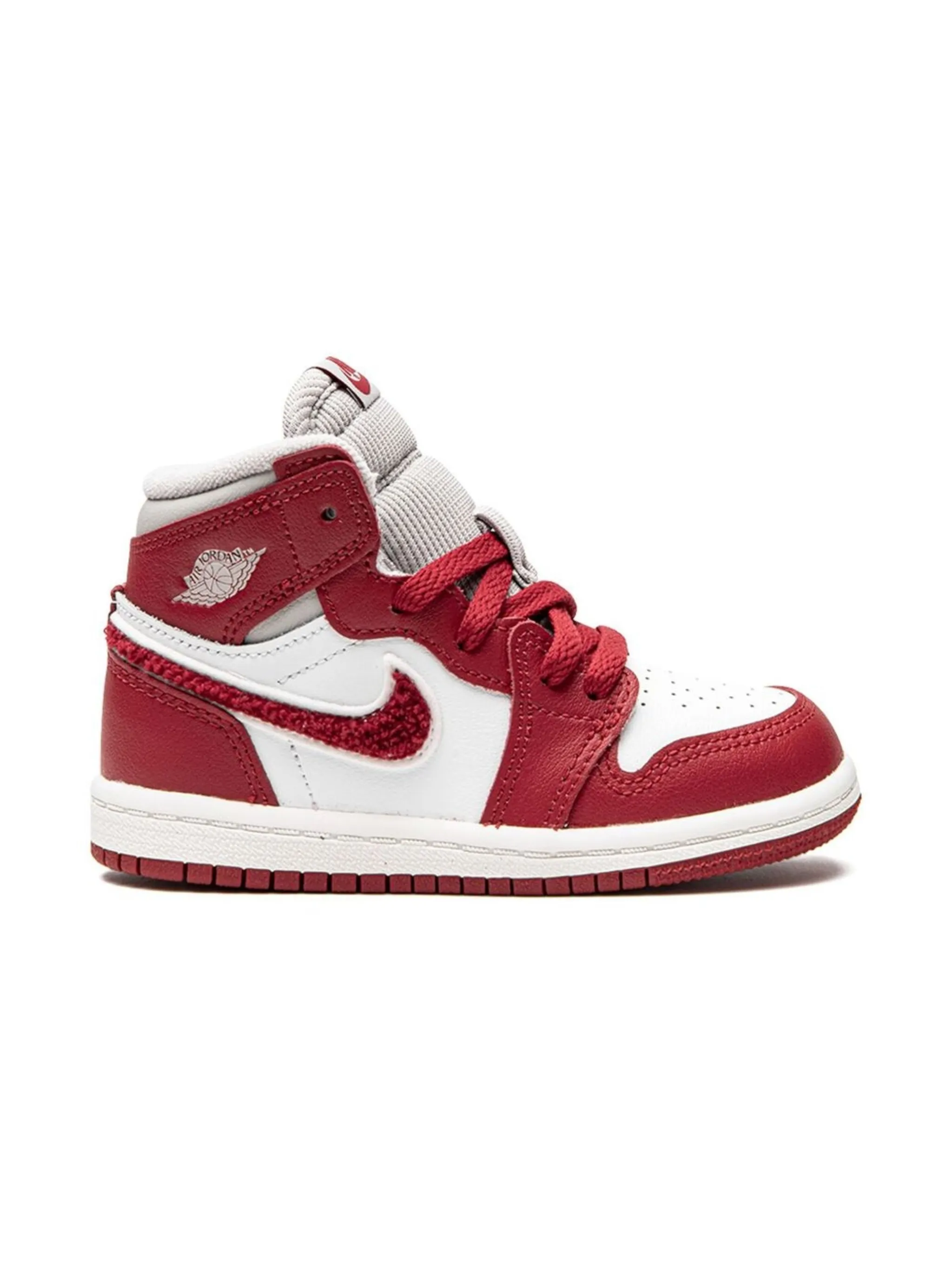 Кроссовки Air Jordan 1 High Retro OG Jordan Kids, красный — фото 2