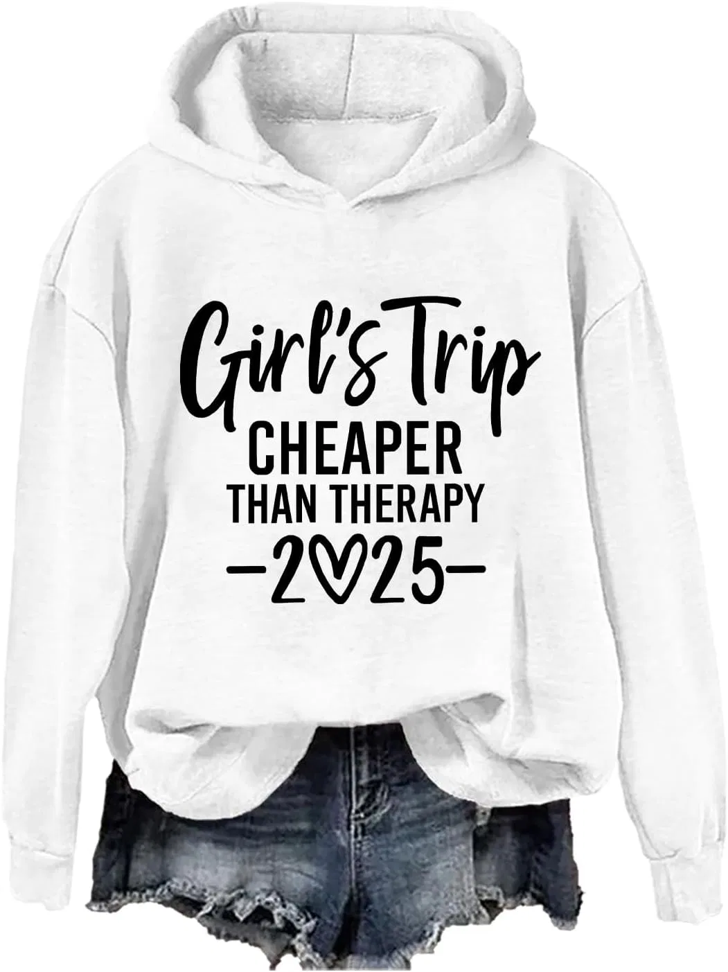 Мужское худи с принтом Girls Trip, White-3