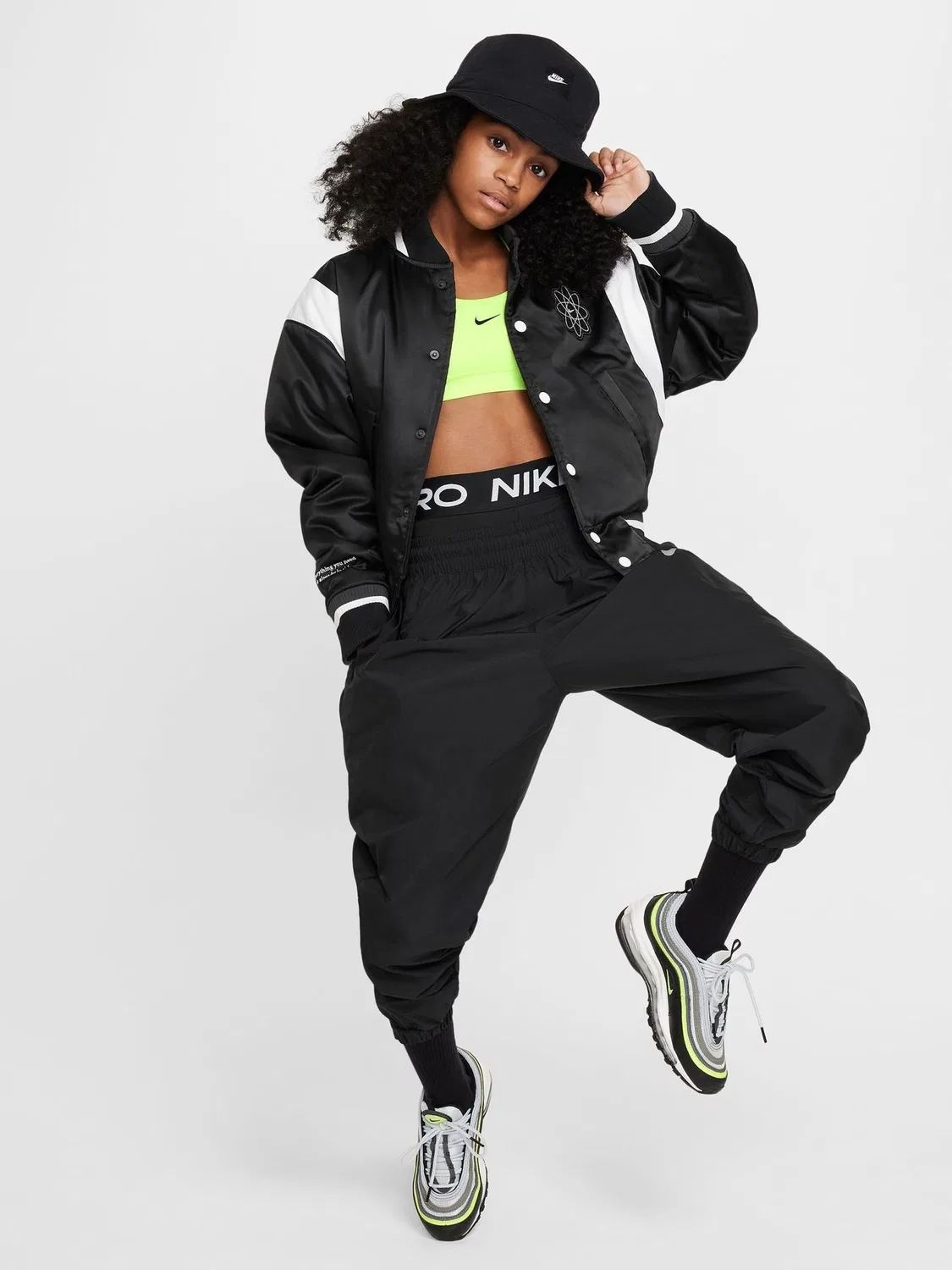 Шорты Nike Pro 3 дюйма с защитой от протеканий, Black — фото 4