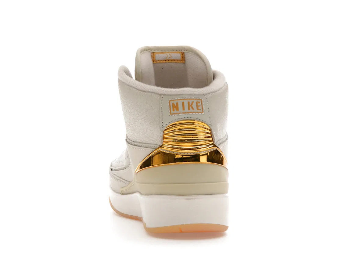 Детские кроссовки Lifestyle Jordan 2 Retro Jordan, Light Bone/White-Metallic Gold — фото 4