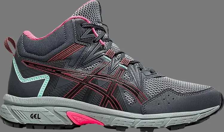 

Кроссовки wmns gel venture 8 mid 'carrier grey dried rose' Asics, серый