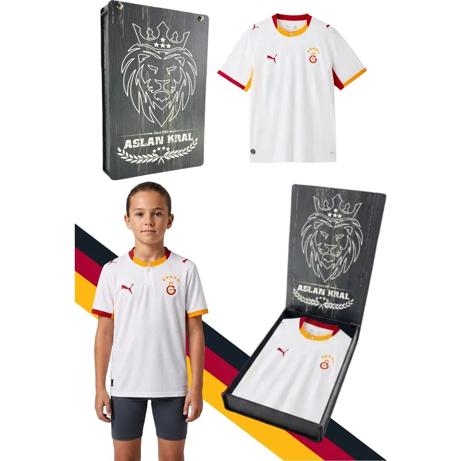 Детская футболка с длинным рукавом Galatasaray, Белый