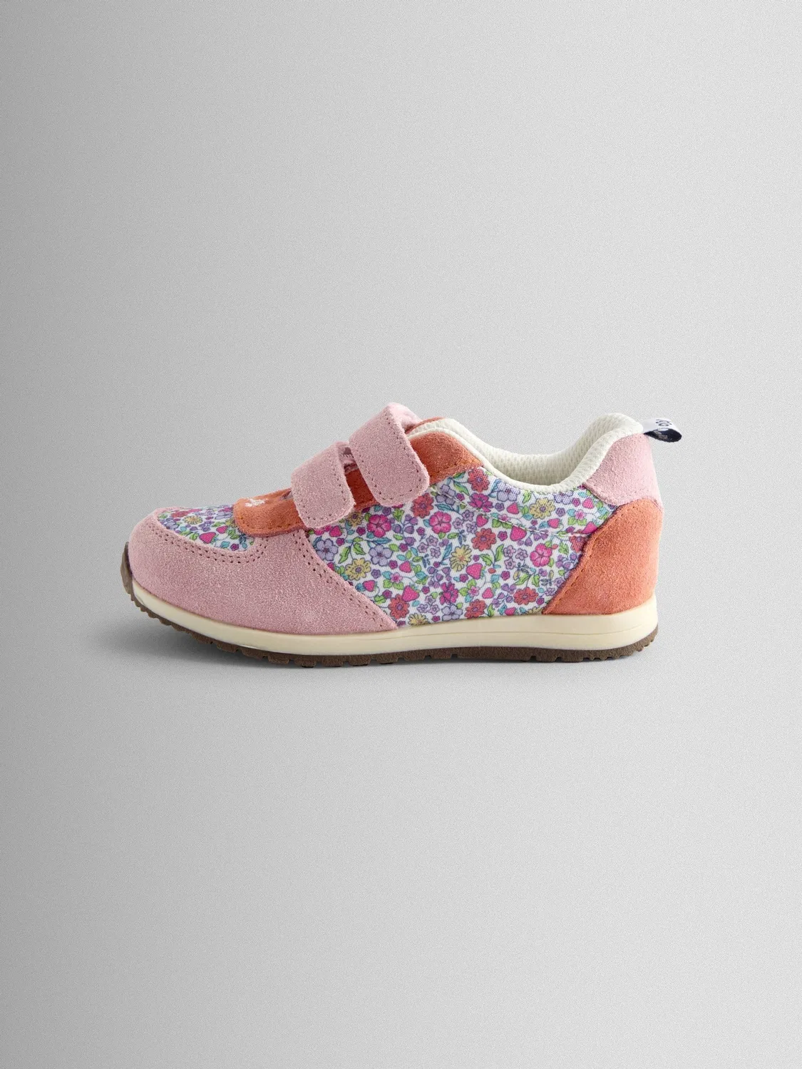Кроссовки с цветочным принтом, модель Riptape Trainer Jojo Maman Bébé, мульти-флорал — фото 3
