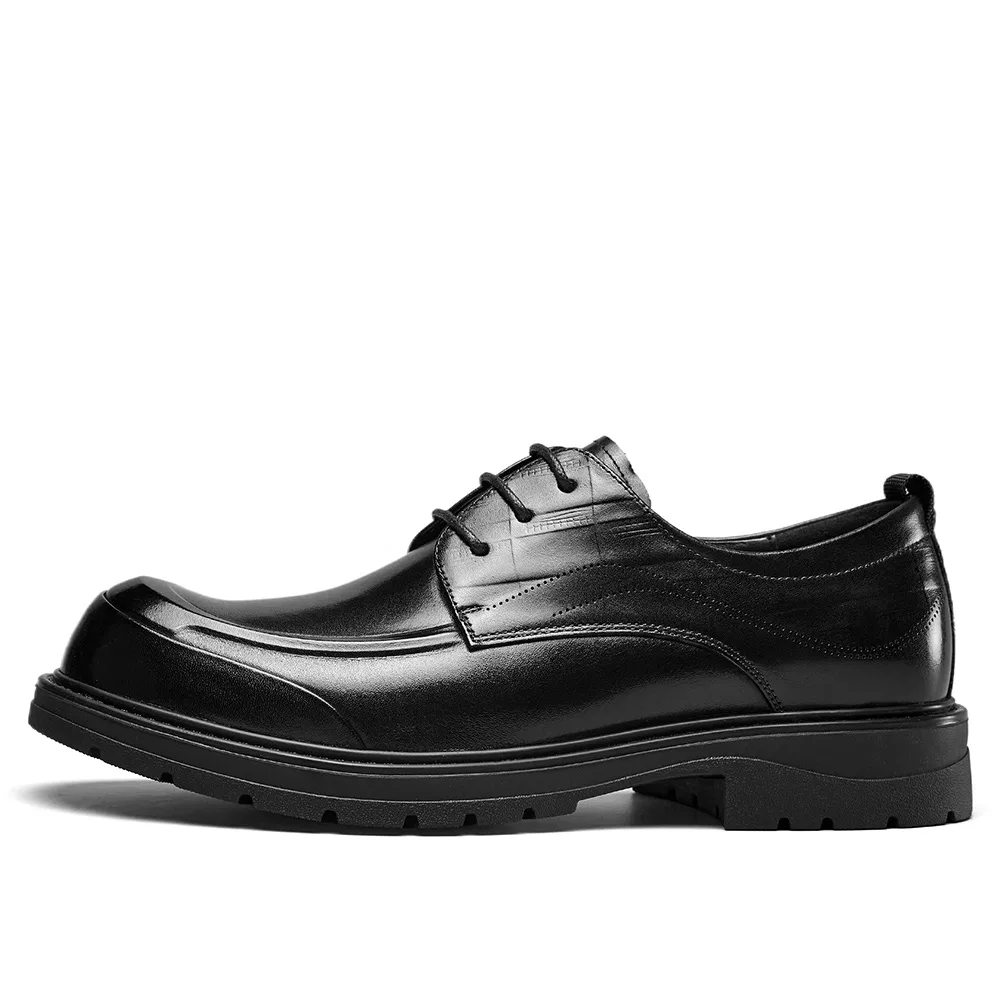 Casual кожаные туфли низкие YEARCON Black