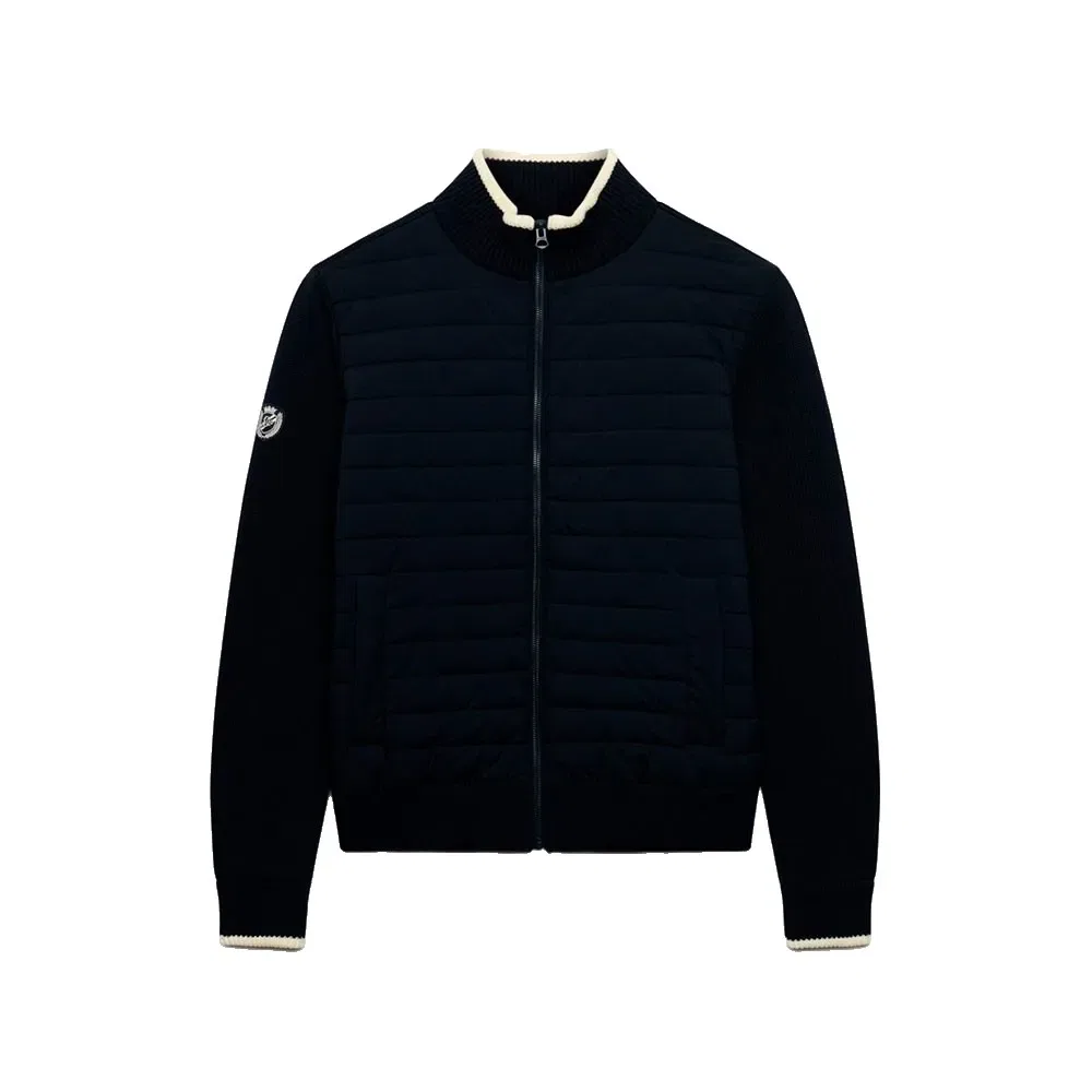 Мужская куртка с наполнителем Superdry Straight Baffle Hybrid, Blue — фото 3
