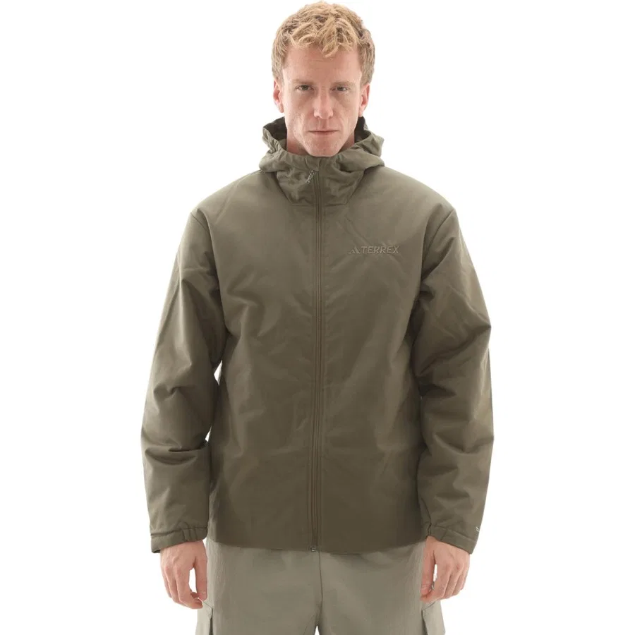 Куртка мужская с длинным рукавом Essentials adidas, Хаки