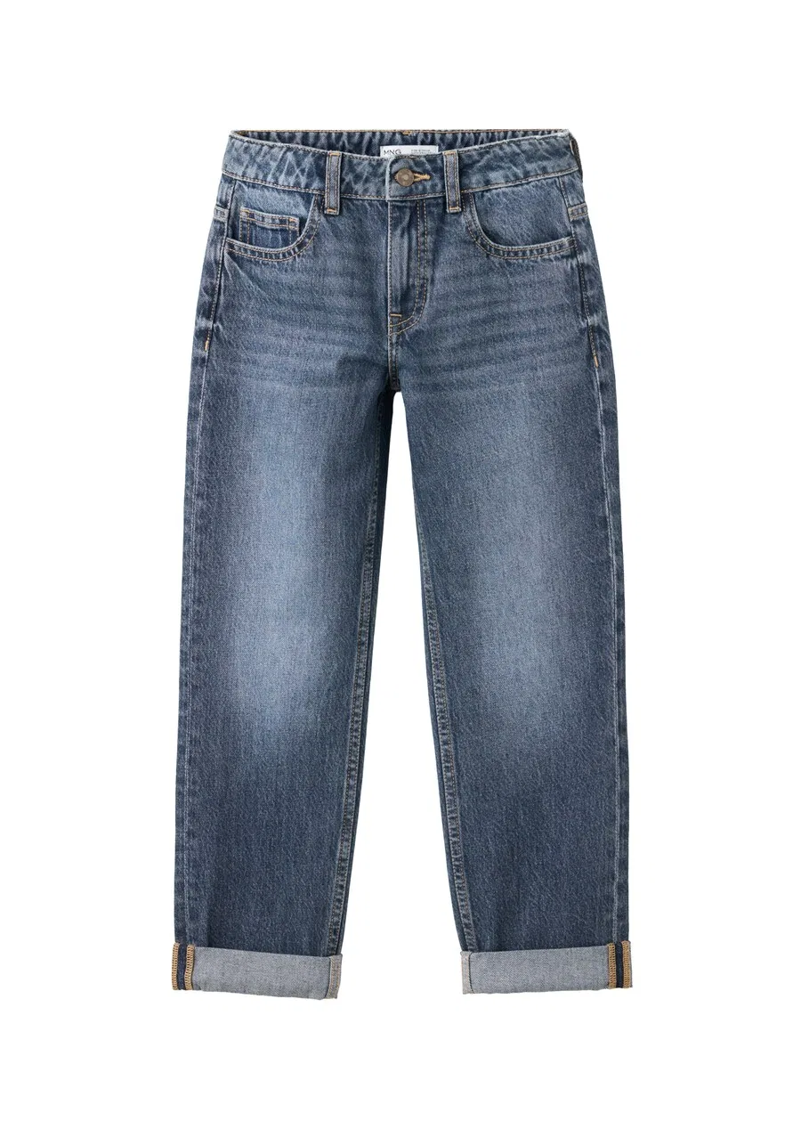 Детские джинсы MANGO KIDS, синие