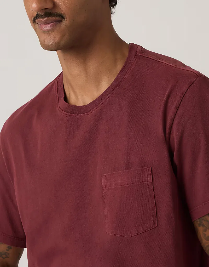Футболка Levi's Essential с карманом, красный — фото 3