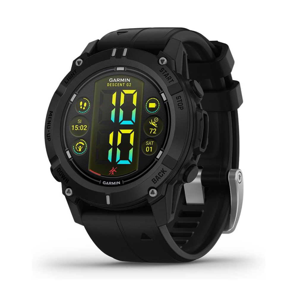 

Умные часы Garmin Descent G2, 45.5 мм, Bluetooth, черный