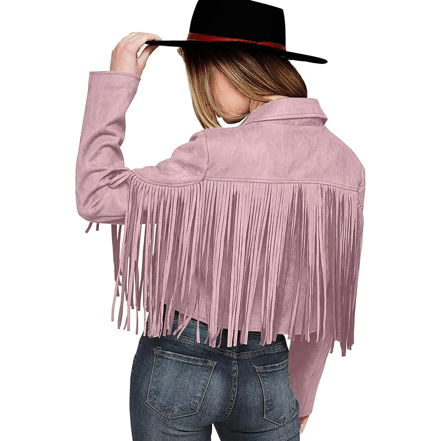 Женская свободная куртка с длинным рукавом Utility, rosa — фото 2