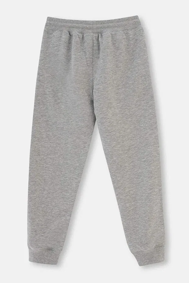 Детские спортивные штаны для мальчиков хлопковые Basics Dagi, Gray Melange — фото 2