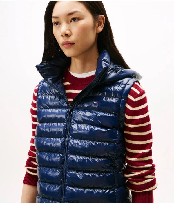 Женский жилет без рукавов Tommy Hilfiger, Blu Marino — фото 4
