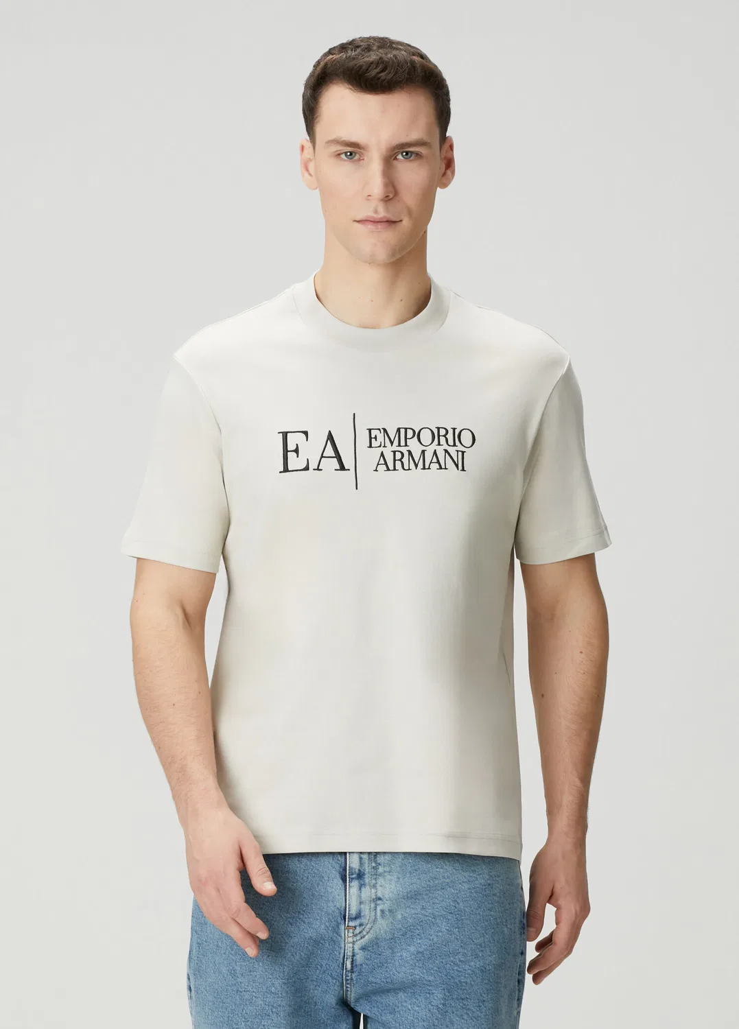Футболка Emporio Armani, bej