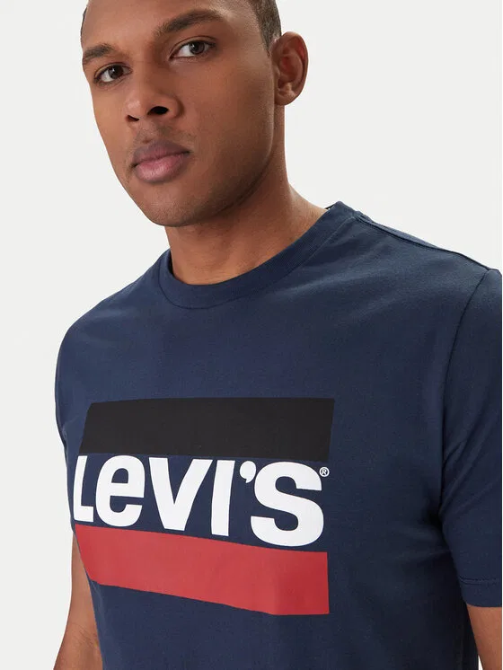 Футболка regular fit Sportswear Graphic Tee Levi'S, темно-синий — фото 4