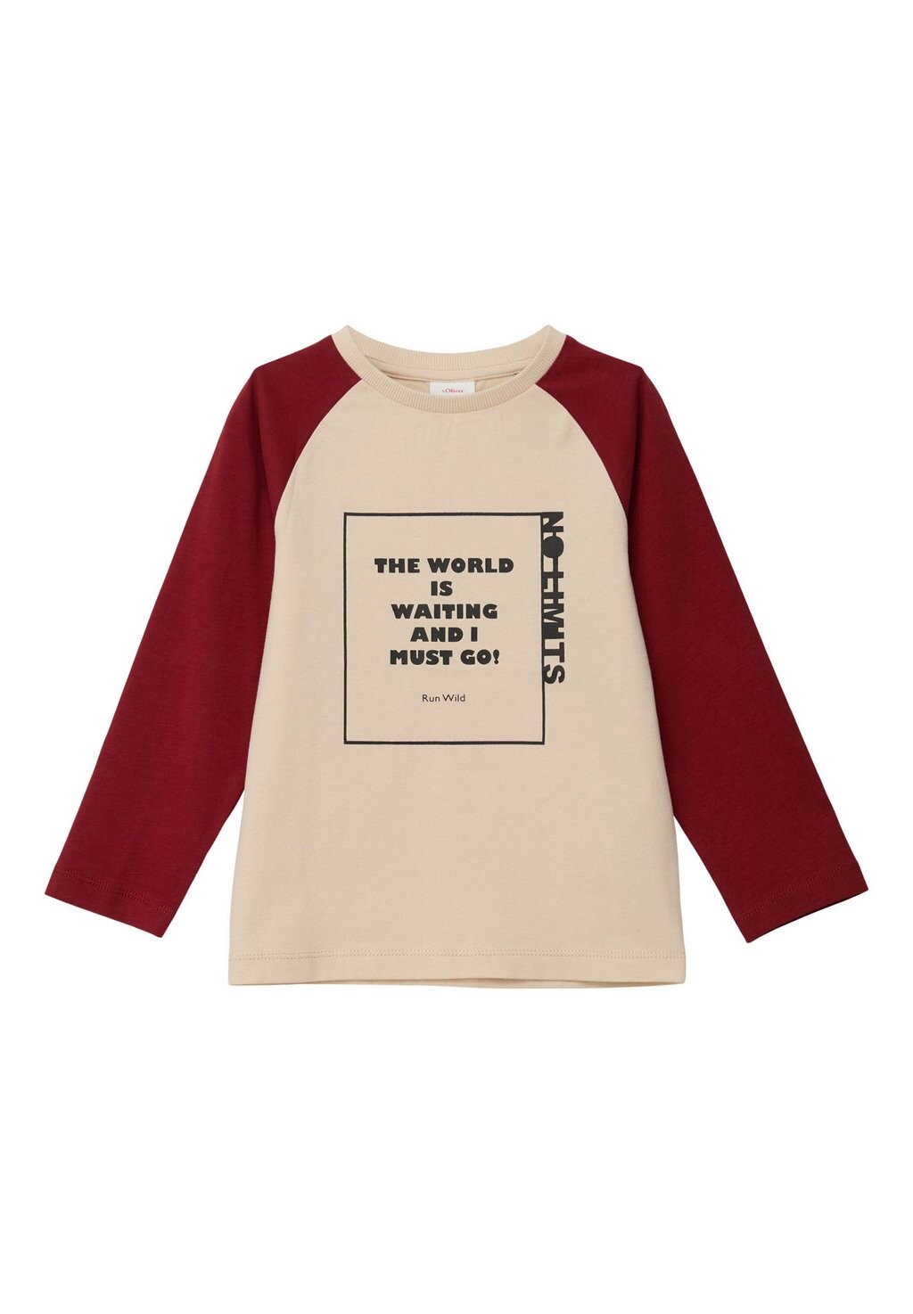

Рубашка с длинным рукавом STATEMENT s.Oliver, цвет beige