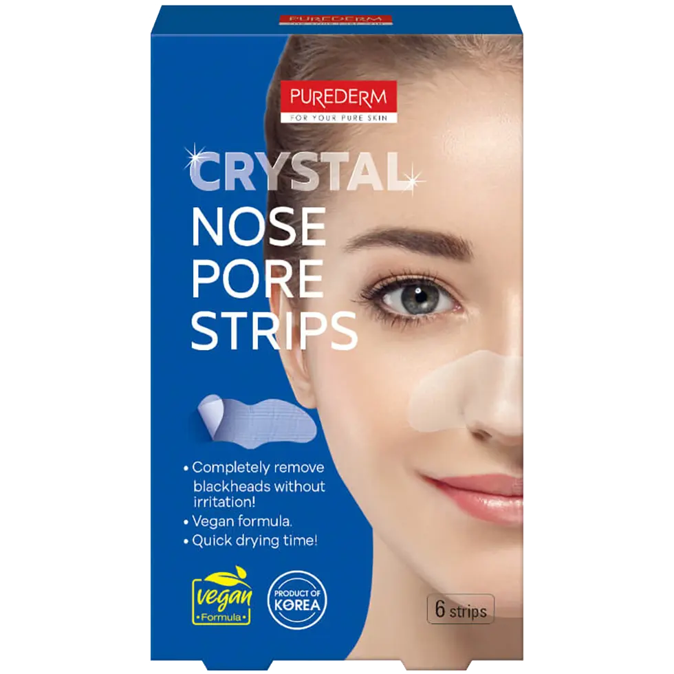 

Purederm очищающие полоски для носа, 6 шт/1 упаковка