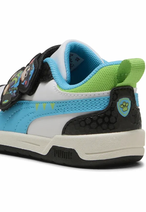 Кроссовки дышащие X Paw Patrol Multiflex 2 Puma White, Bright Aqua, бирюзовый — фото 4