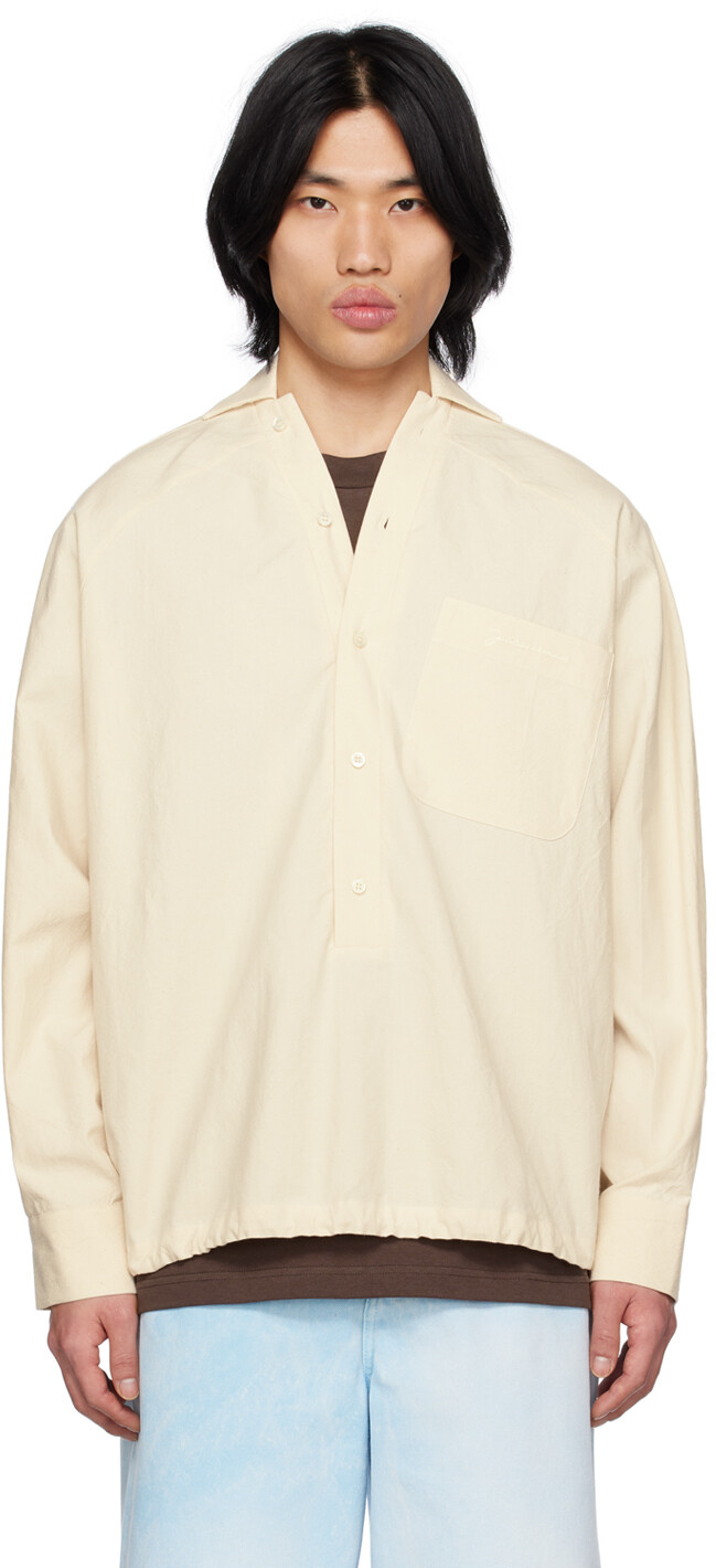 

Рубашка Off-White Le Raphia 'Le Haut Pingo' Jacquemus