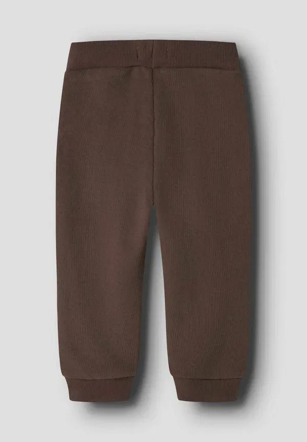 Брюки хлопковые Regular Fit Tracksuit Bottoms Name It French Roast — фото 2