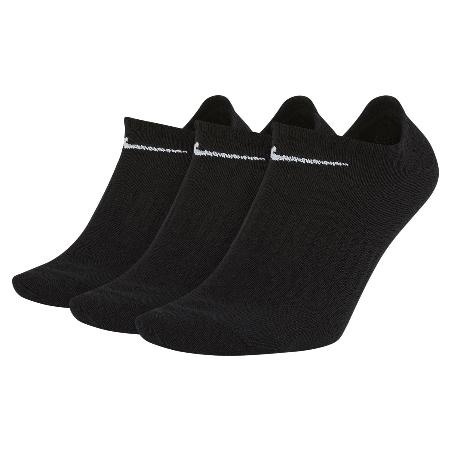 Носки Nike Everyday Light Weight, 3 пары, чёрный