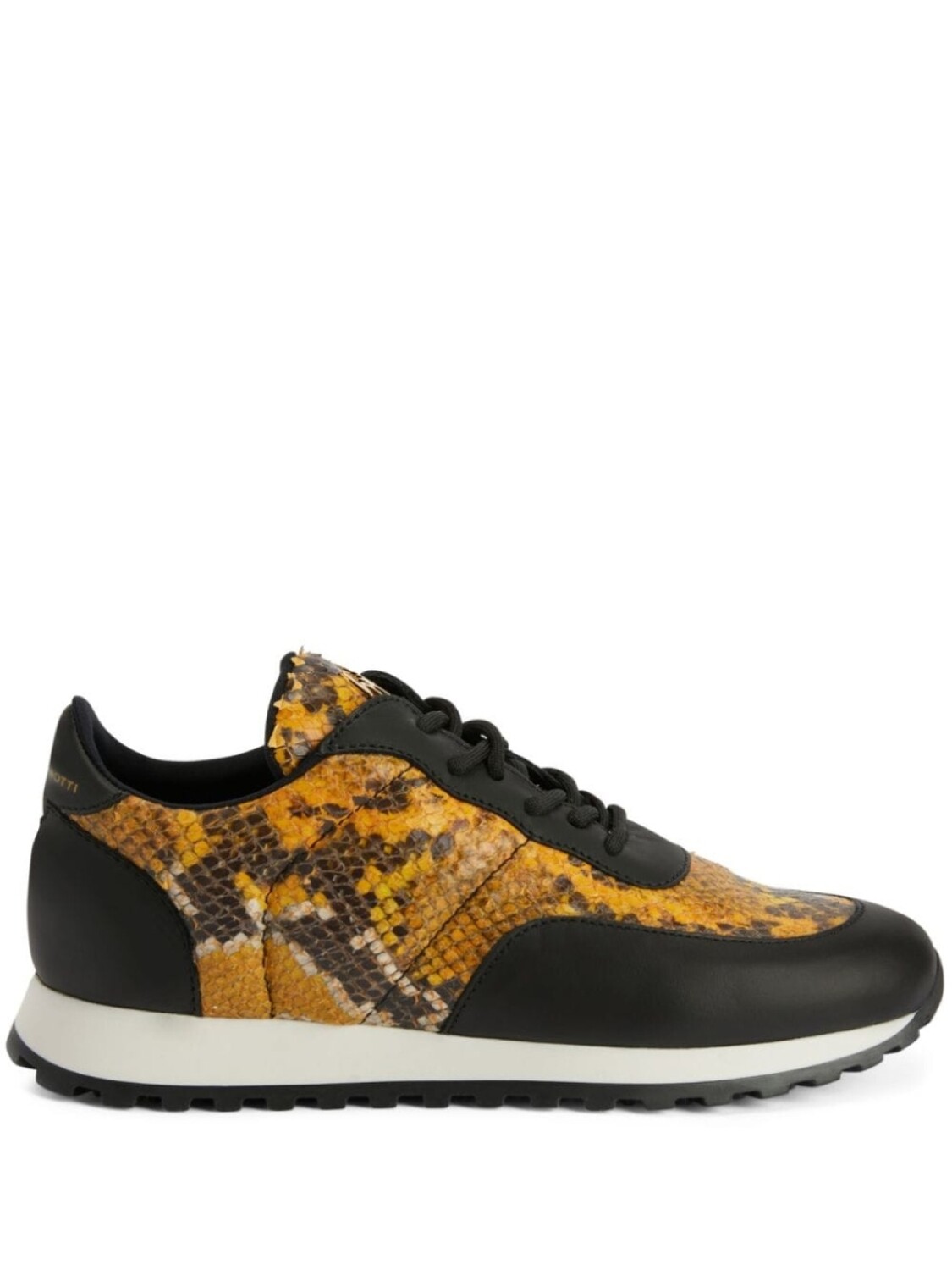 Кроссовки Giuseppe Zanotti Jimi Running With Inserts, оранжевый/черный