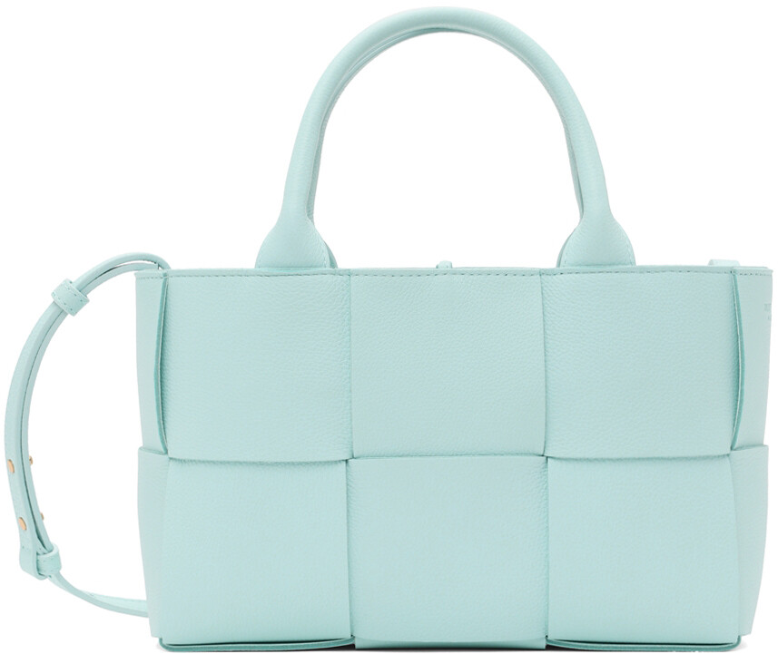 

Синяя объемная сумка Mini Arco Bottega Veneta, Синий, Синяя объемная сумка Mini Arco Bottega Veneta
