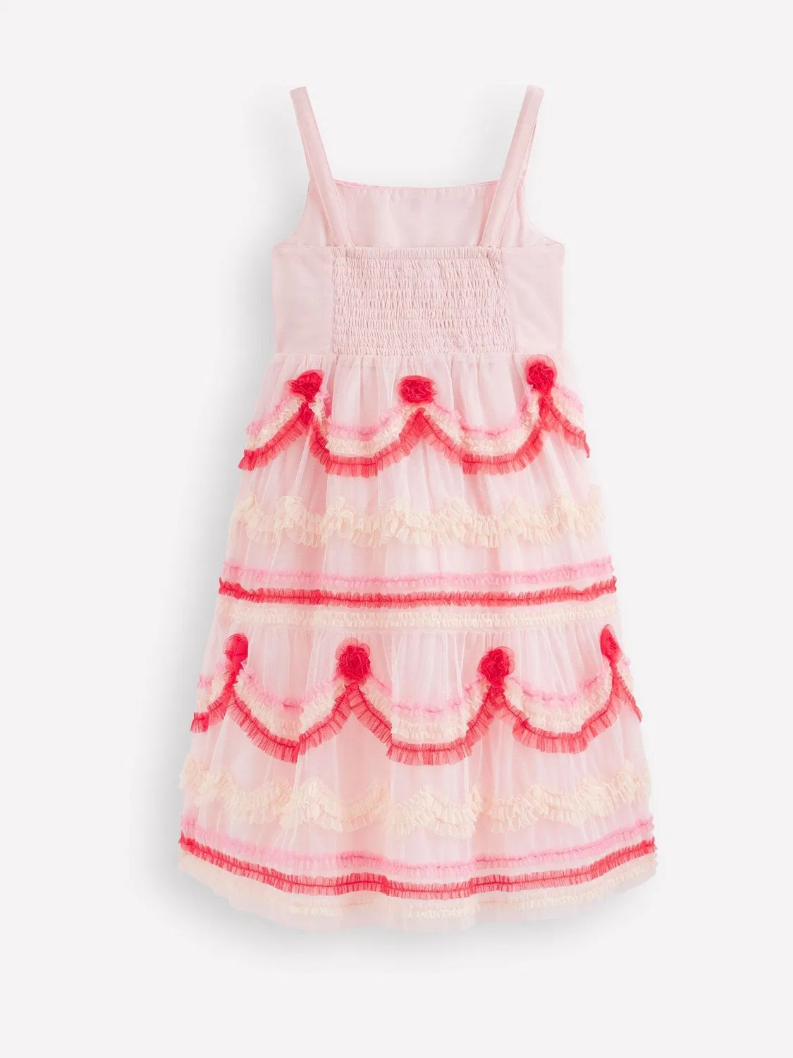 Платье многослойное из фатина Boden Pink — фото 3