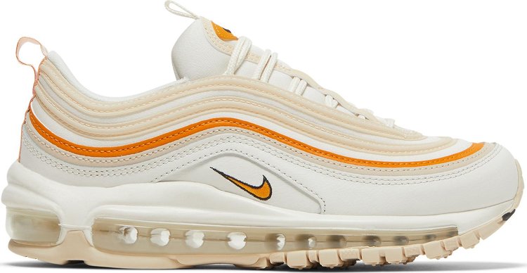 Кроссовки Nike Wmns Air Max 97 'Phantom Light Curry', кремовый - фото