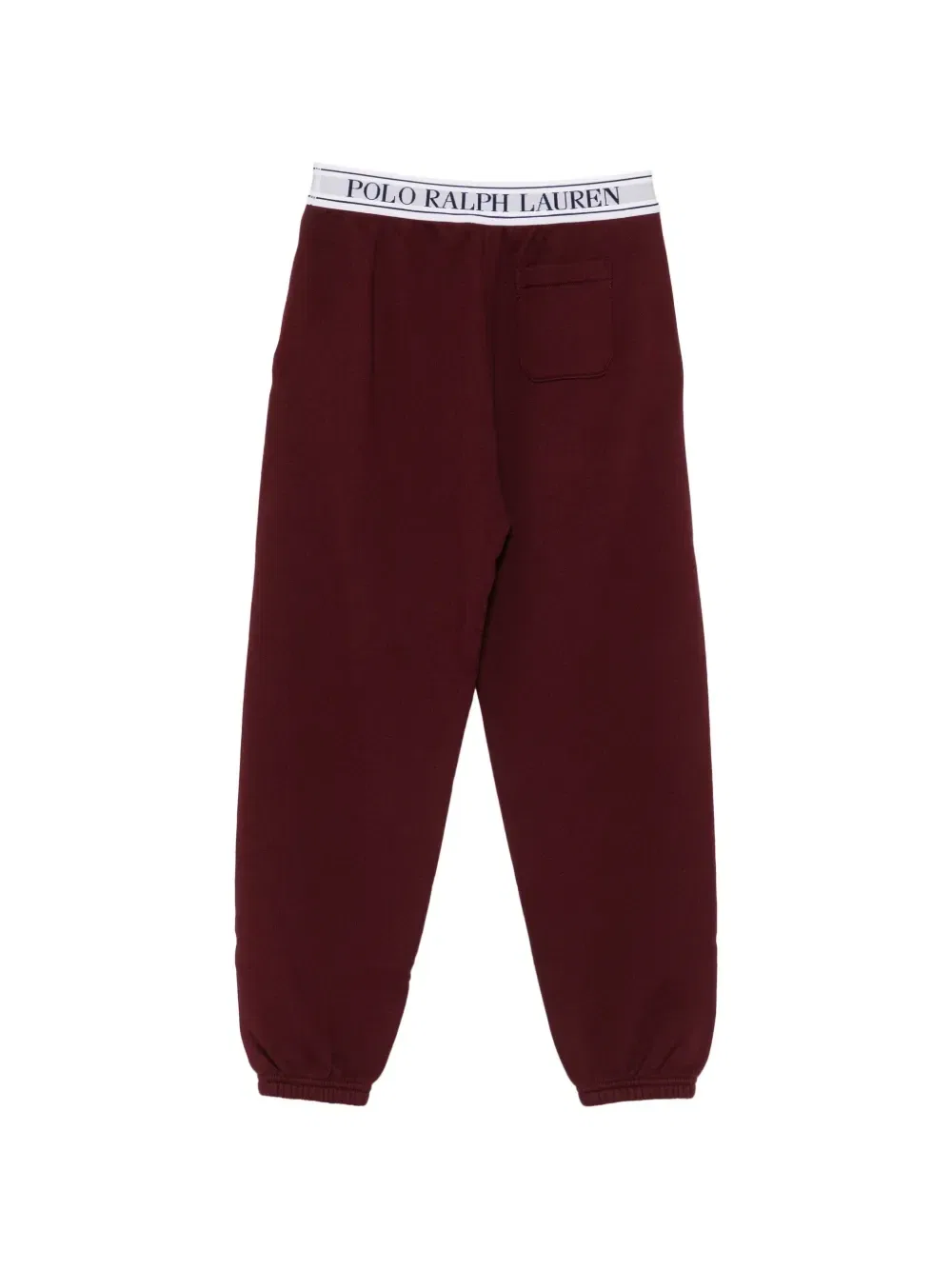 Махровые джоггеры с логотипом POLO RALPH LAUREN KIDS, красный — фото 2