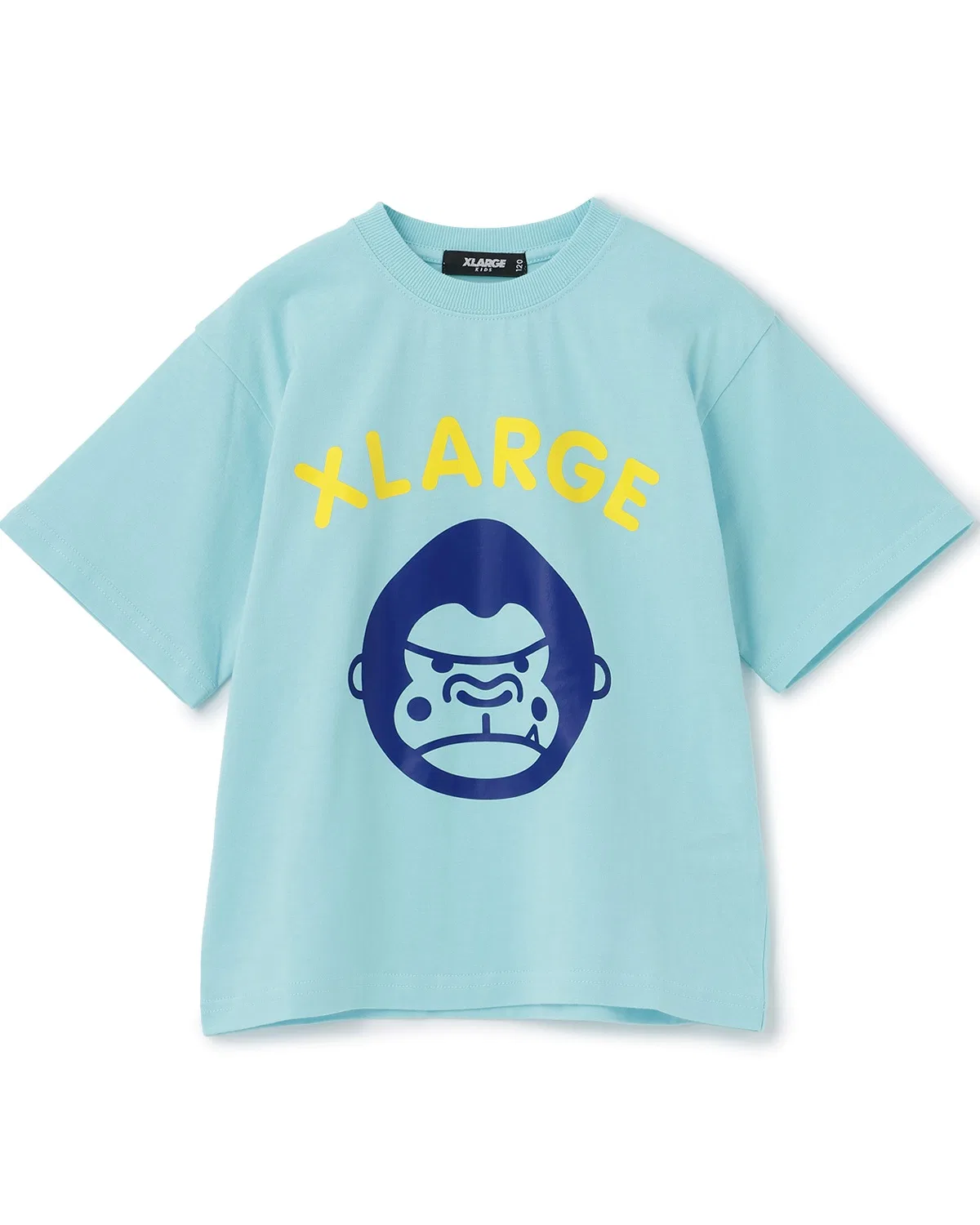 Детская футболка с принтом Funny Gorilla XLARGE KIDS, Light Blue